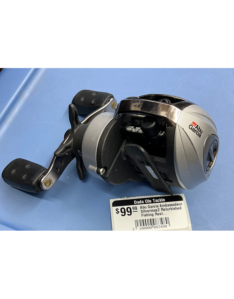 Abu Garcia Abu Garcia Ambassadeur  Silvermax2 Refurbished Fishing Reel Ready to Fish 6.4:1 gear ratio