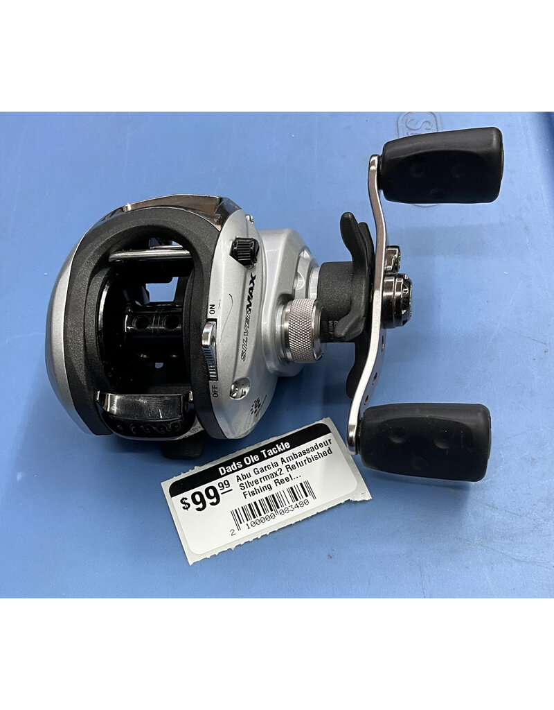 Abu Garcia Abu Garcia Ambassadeur  Silvermax2 Refurbished Fishing Reel Ready to Fish 6.4:1 gear ratio