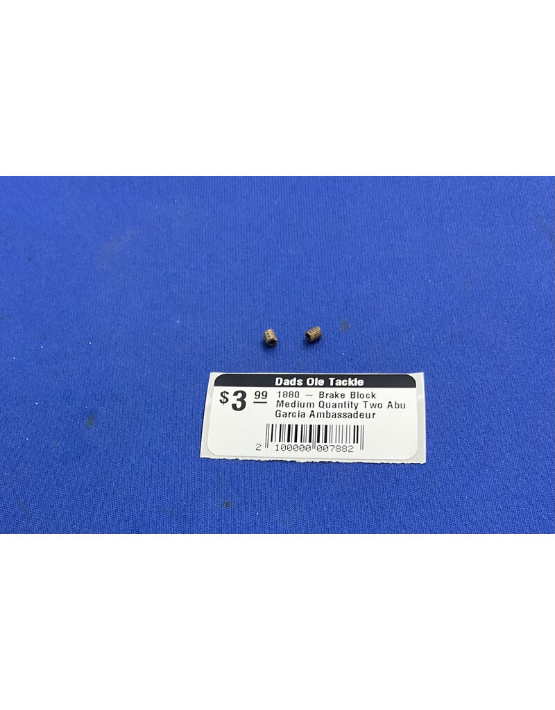 Abu Garcia 1880 - Brake Block Medium Quantity Two Abu Garcia Ambassadeur