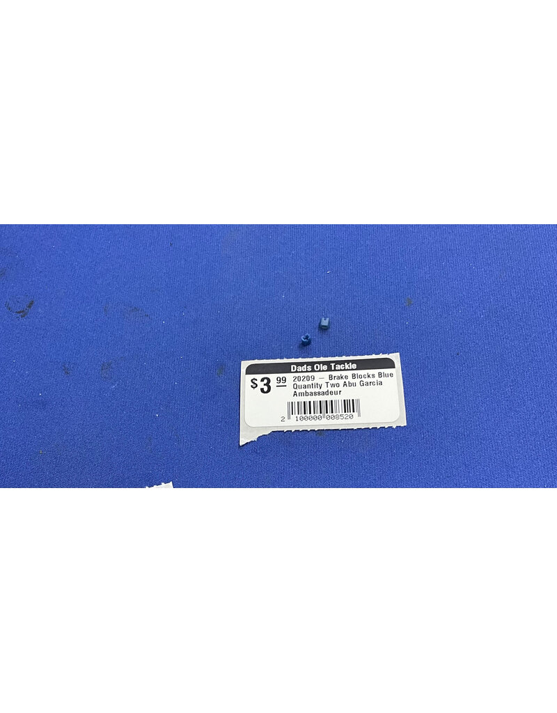 Abu Garcia Abu Garcia Ambassadeur Blue Plastic Brake Block Set 20209