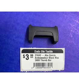 Abu Garcia 21643 - Abu Garcia Ambassadeur Black Max 3600 Thumb Bar