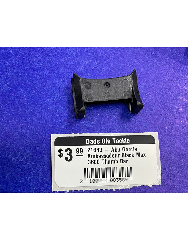 Abu Garcia 21643 - Abu Garcia Ambassadeur Black Max 3600 Thumb Bar