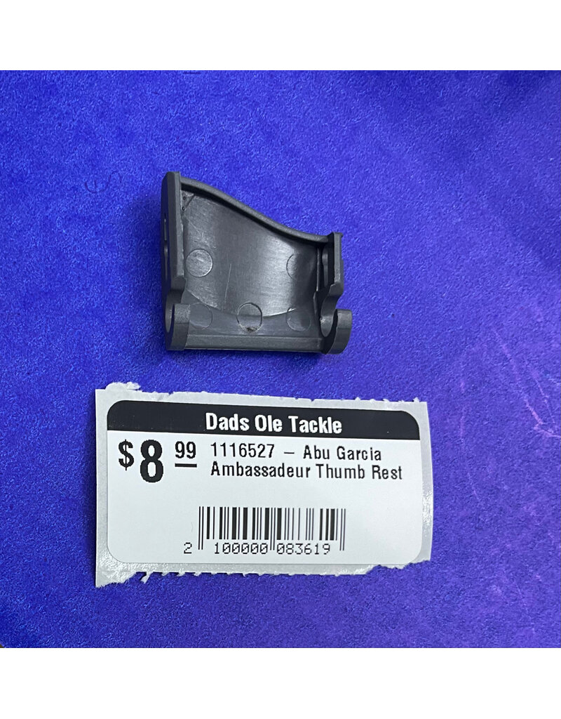 Abu Garcia 1116527 - Abu Garcia Ambassadeur Thumb Rest 4500 / 4600 models