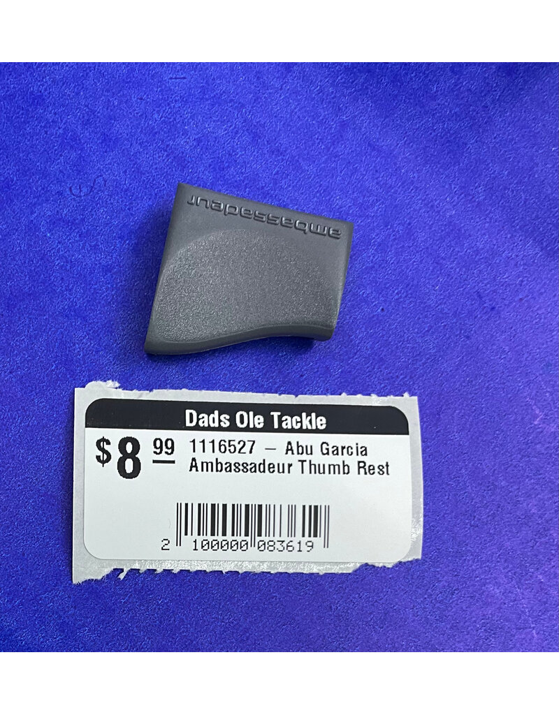 Abu Garcia 1116527 - Abu Garcia Ambassadeur Thumb Rest 4500 / 4600 models