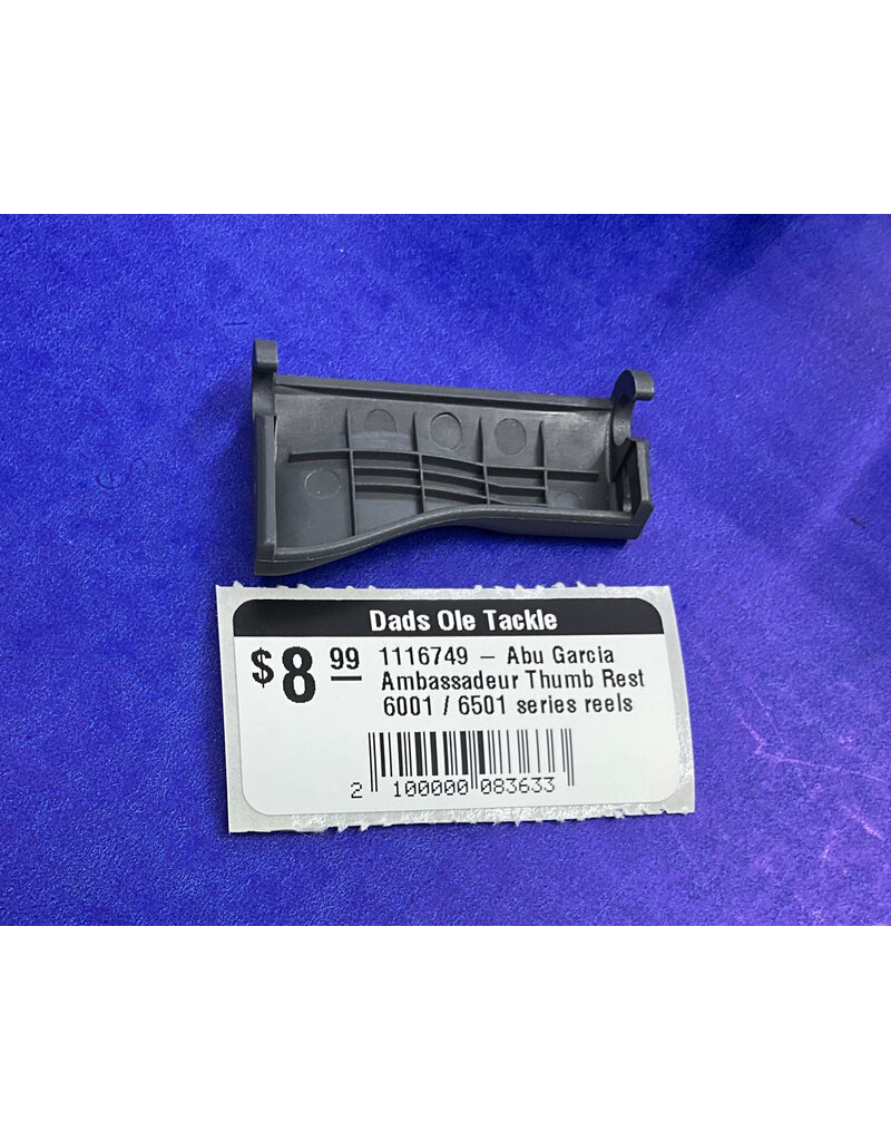 Abu Garcia 1116749 - Abu Garcia Ambassadeur Thumb Rest 6001 / 6501 series reels