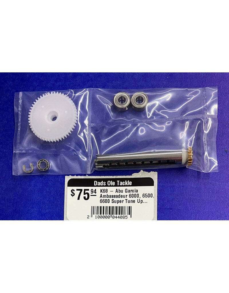 K68 -  Super Tune Upgrade Kit Abu Garcia Ambassadeur 6000, 6001, 6500, 6501, 6600, 6601