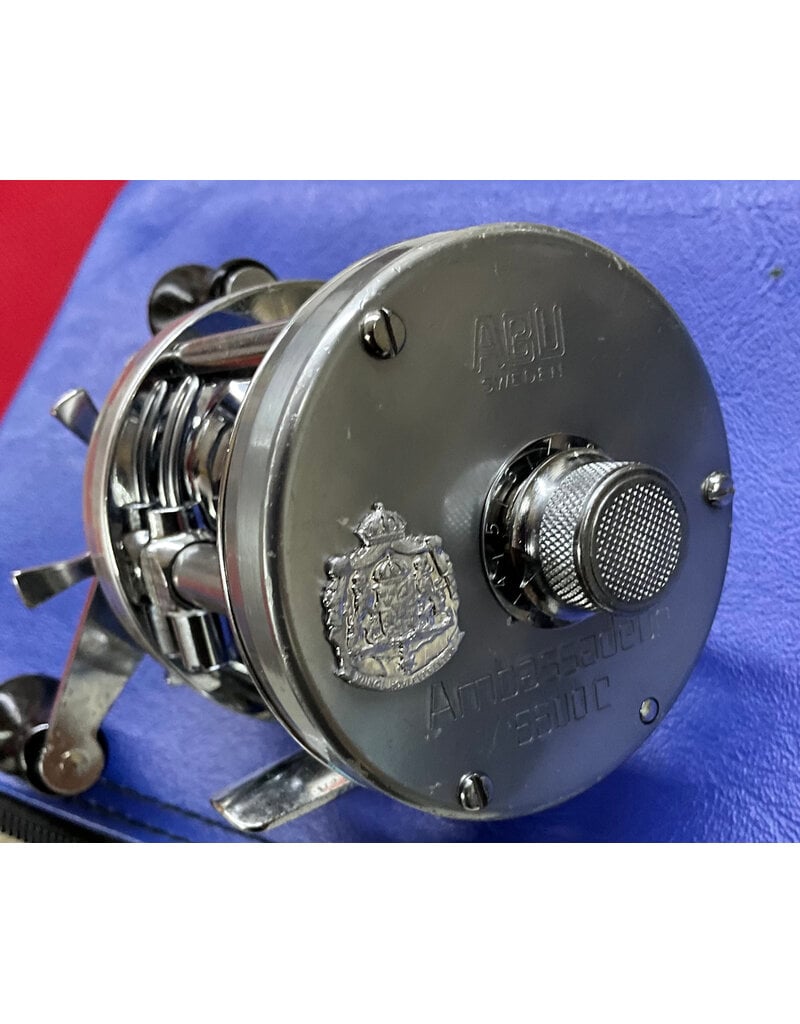 Abu Garcia Vintage Abu Garcia Ambassadeur 5500C  Silver - FT# 771003 REFURBISHED