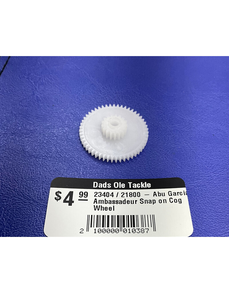 Abu Garcia 23404 - Replaces 21800 - Snap on Cog Wheel Abu Garcia Ambassadeur