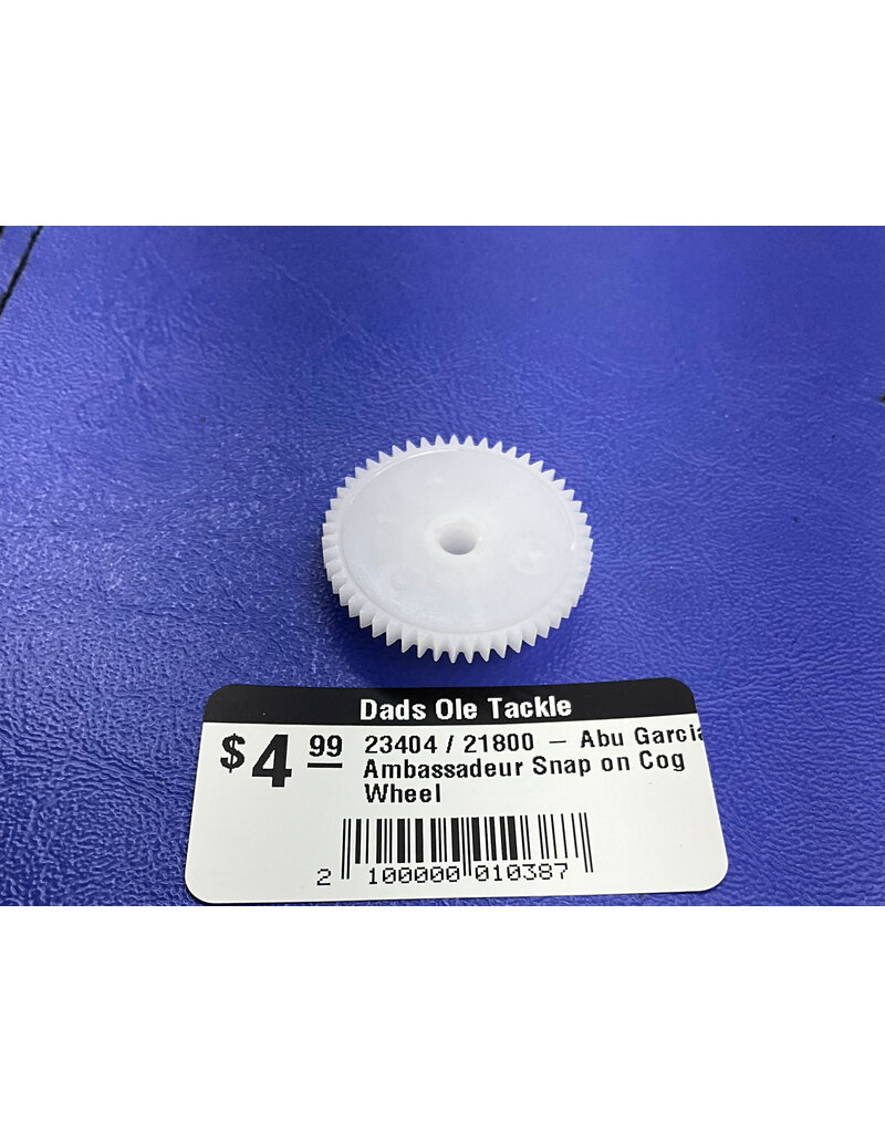 Abu Garcia 23404 - Replaces 21800 - Snap on Cog Wheel Abu Garcia Ambassadeur