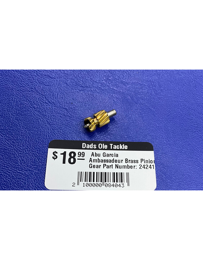 Abu Garcia New Vintage Abu Garcia Ambassadeur Brass Pinion Gear Part Number: 24241