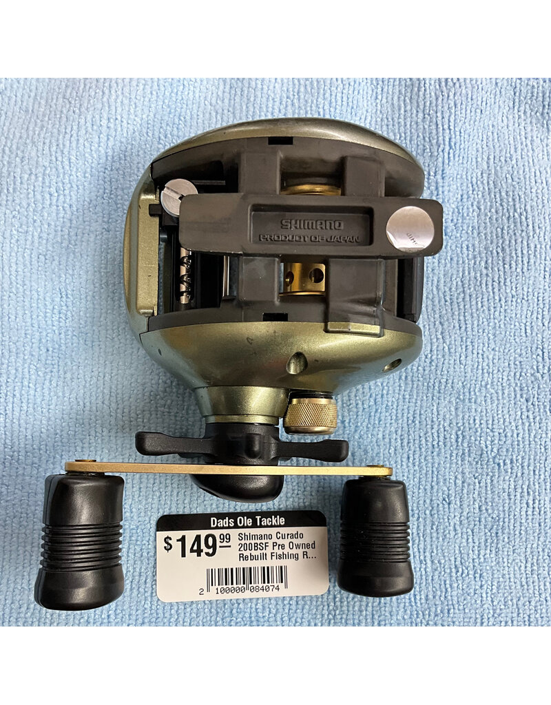 Shimano Shimano Curado 200BSF Pre Owned Rebuilt Fishing Reel Very Nice