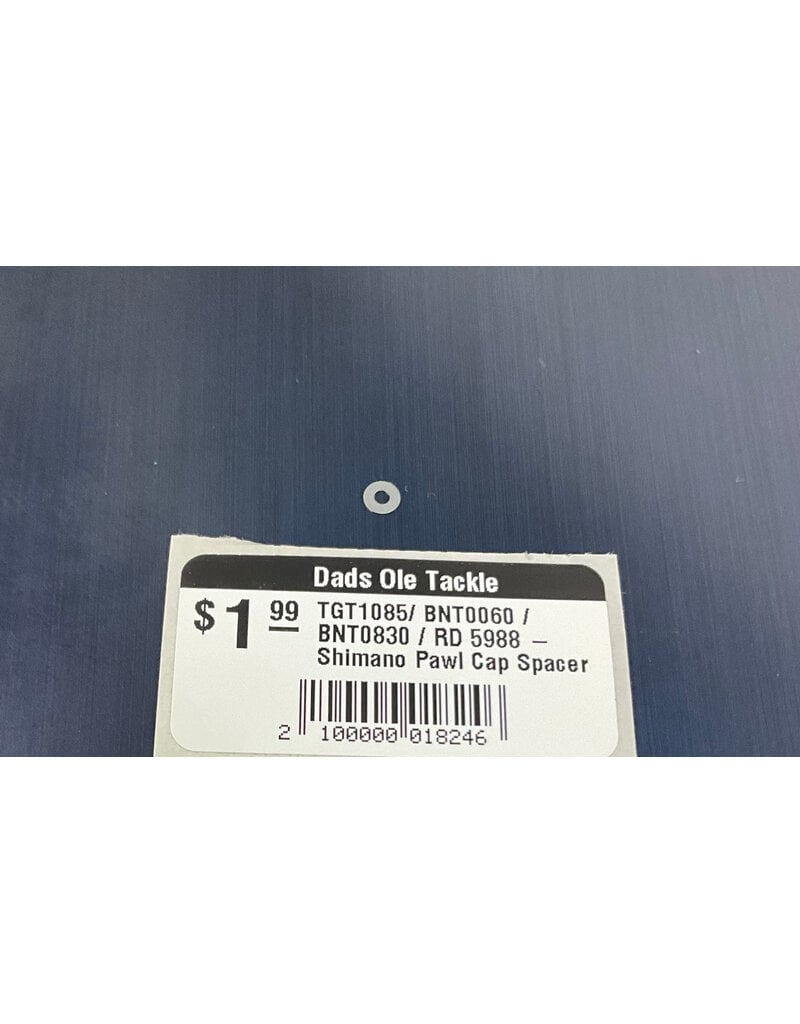 Shimano Shimano Pawl Cap Spacer - BNT0060 / BNT0830 / TGT1085 / RD 5988