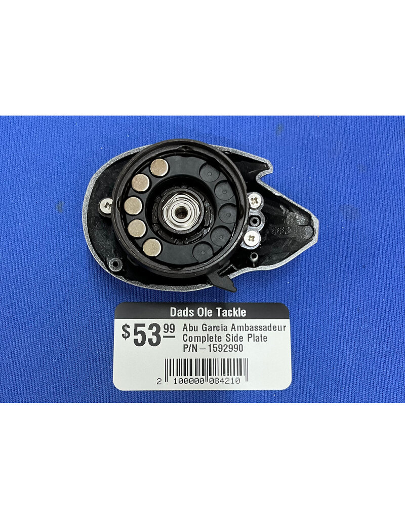 Abu Garcia New Abu Garcia Ambassadeur Complete Side Plate  P/N-1592990