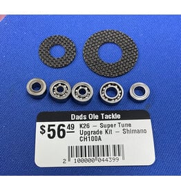K26 - Super Tune Kit for Shimano Chronarch 100 or 100A  with  Bearings & Carbon Drags