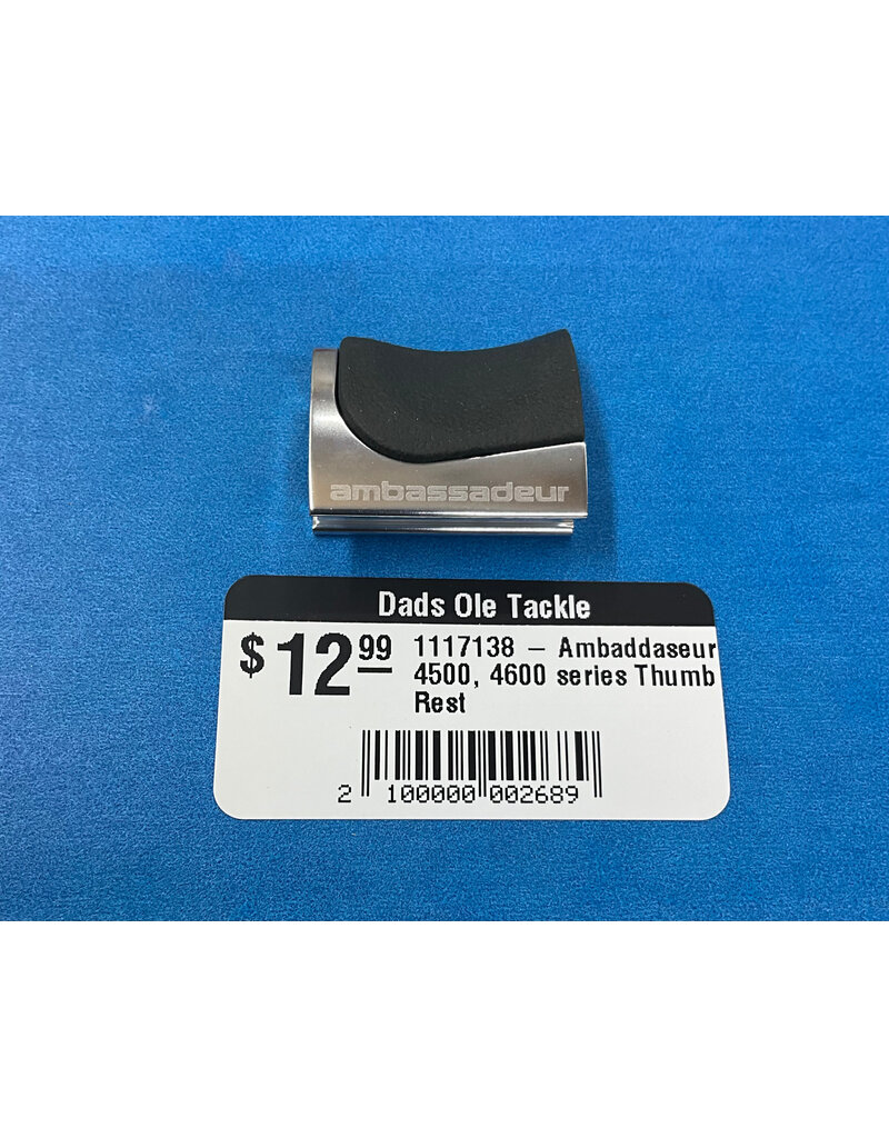 Abu Garcia Abu Garcia Ambassadeur 4500, 4600 series Thumb Rest original to the Record 40