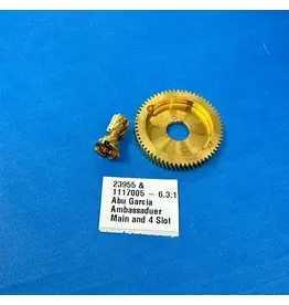 Abu Garcia 23955 & 1117005 - 6.3:1 Abu Garcia Ambassadeur Main and Pinion Gear Set