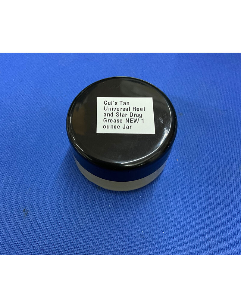 Cal's Grease Cal's Tan Universal Reel and Star Drag Grease NEW 1 ounce Jar