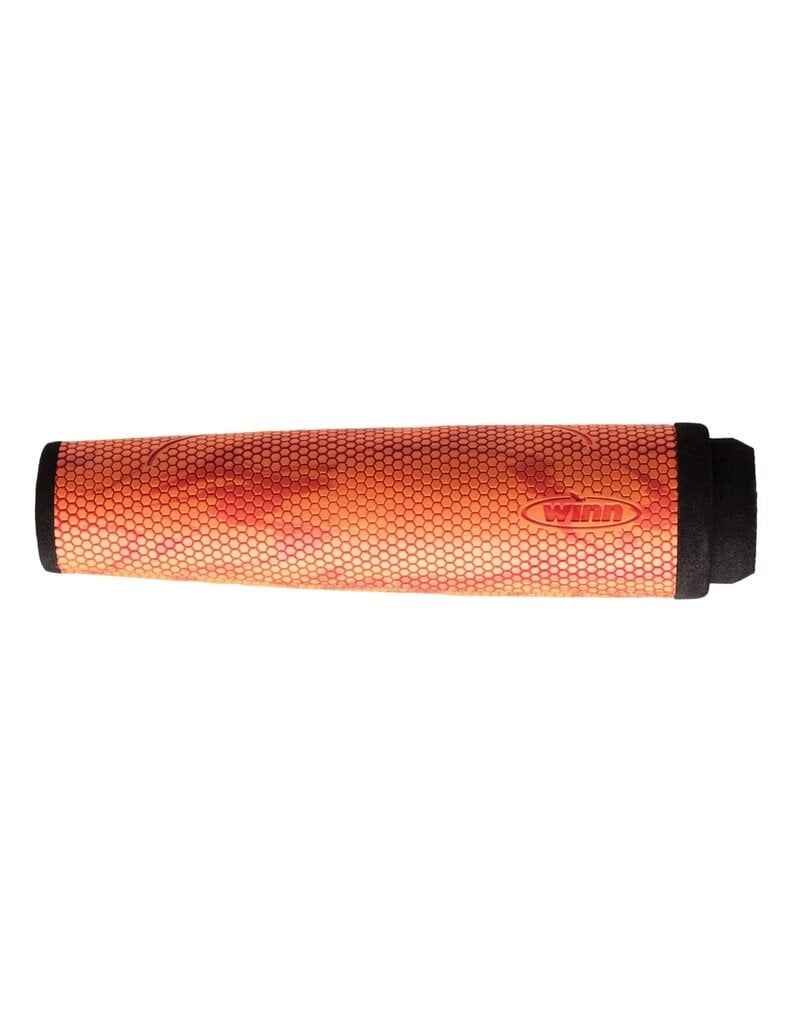 Winn Winn Casting Swell Split Grip 4" - Orange/Orange