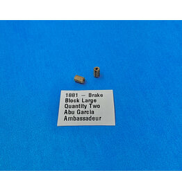 Abu Garcia 1881 - Brake Block Large Quantity Two Abu Garcia Ambassadeur