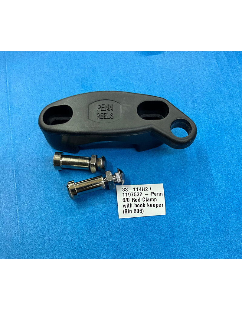 Penn Penn Senator 114 6/0 Rod Clamp Set - 33-114H2  plus 34C-45