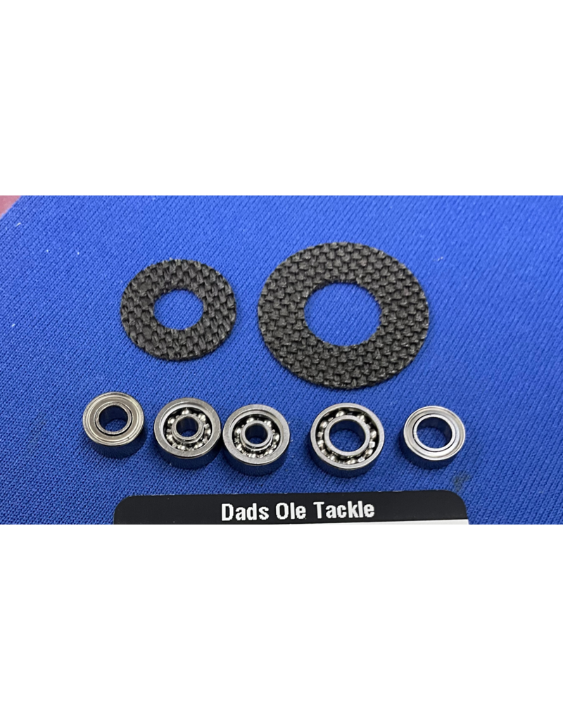 K26 - Super Tune Kit for Shimano Chronarch 100 or 100A  with  Bearings & Carbon Drags