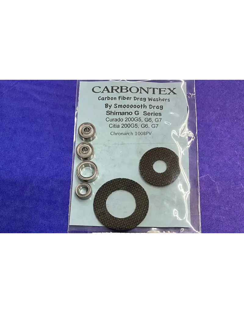 Shimano Curado & Citica G5, G6, G7 Models Super Tune Upgrade Kit With Bearings & Carbon Drag
