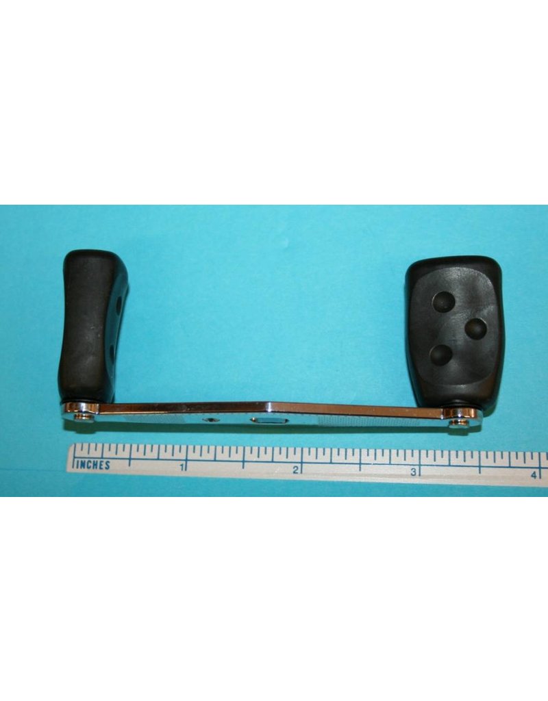 Abu Garcia 23061 - Handle  - Abu Garcia Ambassadeur Chrome With Black Grips original to 5500C4