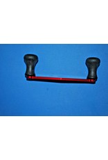 Abu Garcia Abu Garcia Ambassadeur Red Anodized Aluminum Black Round Grips