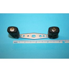 Abu Garcia 1111659 - Abu Garcia Ambassadeur Silver Aluminum Fishing Reel Handle