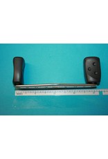 Abu Garcia Abu Garcia Ambassadeur 4" Revo Handle Dark Gray Grips With Regular 2-Plastic Bushings In Each Grip