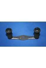 Shimano BNT4122 - Shimano Silver Handle With Round Black Grips