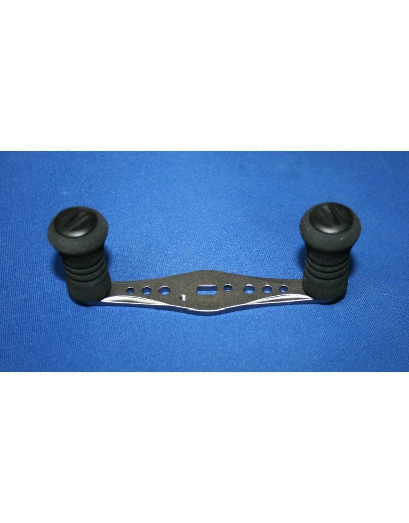 Shimano BNT4122 - Shimano Silver Handle With Round Black Grips