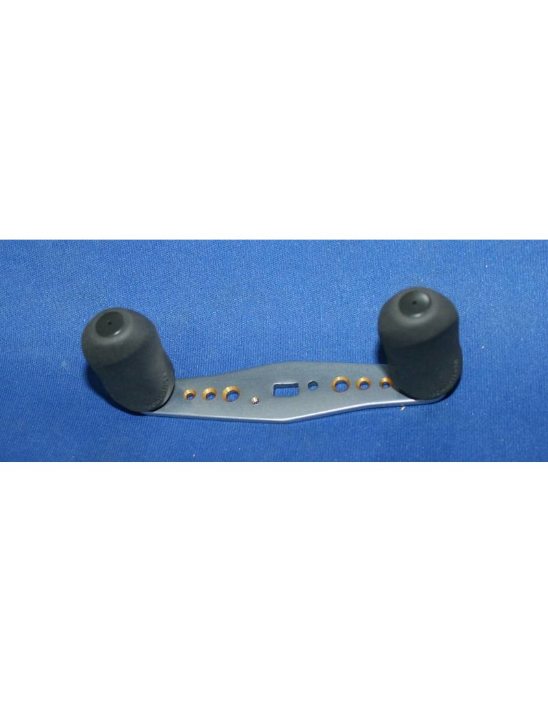 Shimano Shimano Curado or Chronarch series  Low-Profile Baitcasting  Silver Handle With Dark Gray Grips