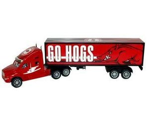 Jenkins Enterprises Arkansas Razorback Toy 18 Wheeler Big Rig Truck