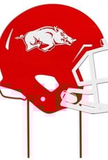 Gameday Ironworks Football Helmet Yard Art With Stakes