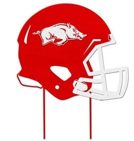 Gameday Ironworks Football Helmet Yard Art With Stakes