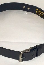 Zep-Pro Arkansas Razorback Black Leather Concho Belt