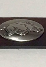 Zep-Pro Arkansas Razorback Black Leather Concho Belt