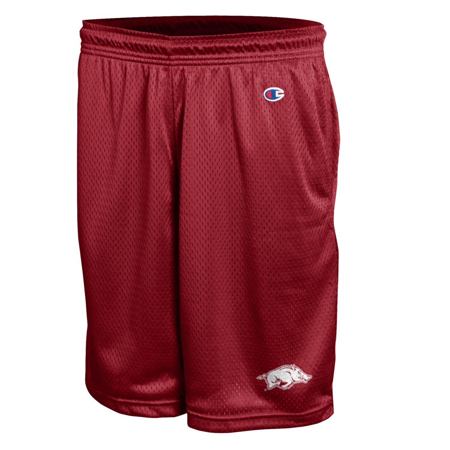 champion authentic mesh shorts