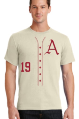 arkansas baseball shirt