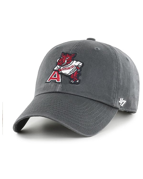 '47 Brand Arkansas Razorback Clean Up Retro Hat