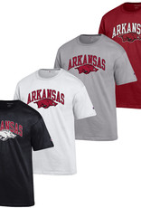 Champion Arkansas Razorback Basic Short Sleeve Jersey Tee By Champion