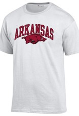 Champion Arkansas Razorback Basic Short Sleeve Jersey Tee By Champion