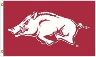 University Blanket & Flag Arkansas Razorbacks 3x5 Dura Wave Flag by University Blanket & Flag