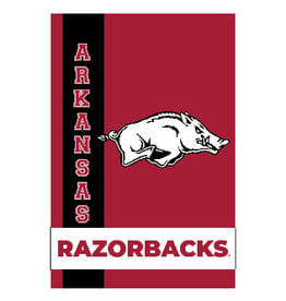 Magnolia Lane Arkansas Razorbacks Garden Flag