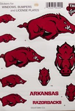 Wildcats wildcat getdrawings clipartcraft Arkansas Razorback Multi Hog Sticker Sheet - The Stadium Shoppe On