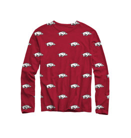 Wes & Willy Kids Razorback All Over Print PJ TOP