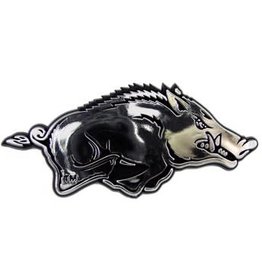 Fan Mats Razorback Molded Chrome Emblem