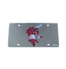 Wincraft Ribby Mirrored License Plate