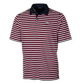 Cutter & Buck Arkansas Razorbacks Men's Forge Polo Multi Stripe